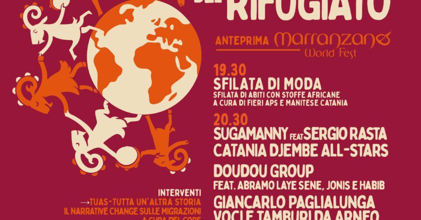 20 giugno 2025 – Giornata Mondiale del Rifugiato: a Catania una festa di musica, moda e inclusione