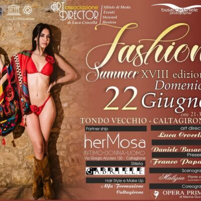 Moda, musica e creatività: Domenica 22 giugno “Fashion Summer” al Tondo Vecchio