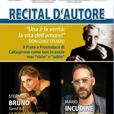 Caltagirone ricorda don Luigi Sturzo: “Recital d’Autore” alla Scala Santa Maria del Monte