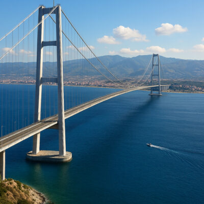Ponte sullo stretto di Gibilterra, impossibile? E quello di Messina?