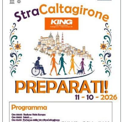 Torna dopo anni di assenza la Stracaltagirone: domenica 11 ottobre la 34ª edizione tra sport, memoria e territorio