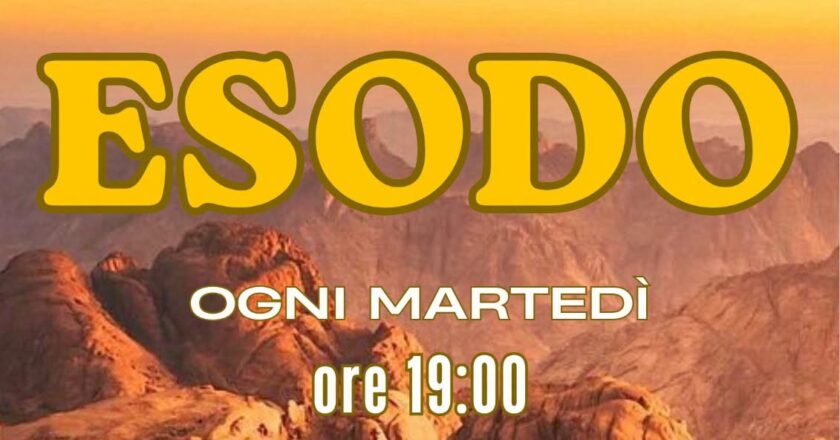 Caltagirone, oggi alle 19.00 riprendono gli incontri biblici alla Parrocchia Santa Maria di Gesù: al centro il libro dell’Esodo,un cammino dalla schiavitù alla Terra Promessa