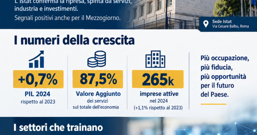 Censimento permanente delle imprese 2025: l’Istat presenta i primi dati strategici sul sistema produttivo italiano